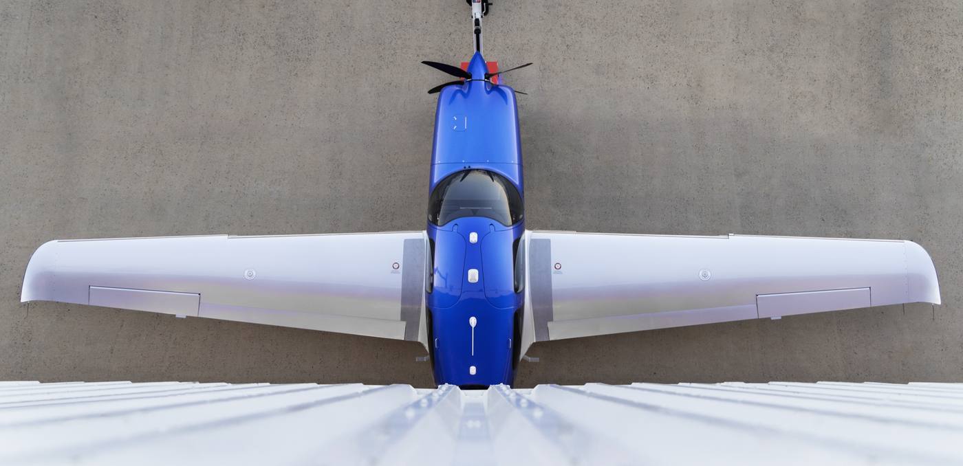 Cirrus SR on the ramp