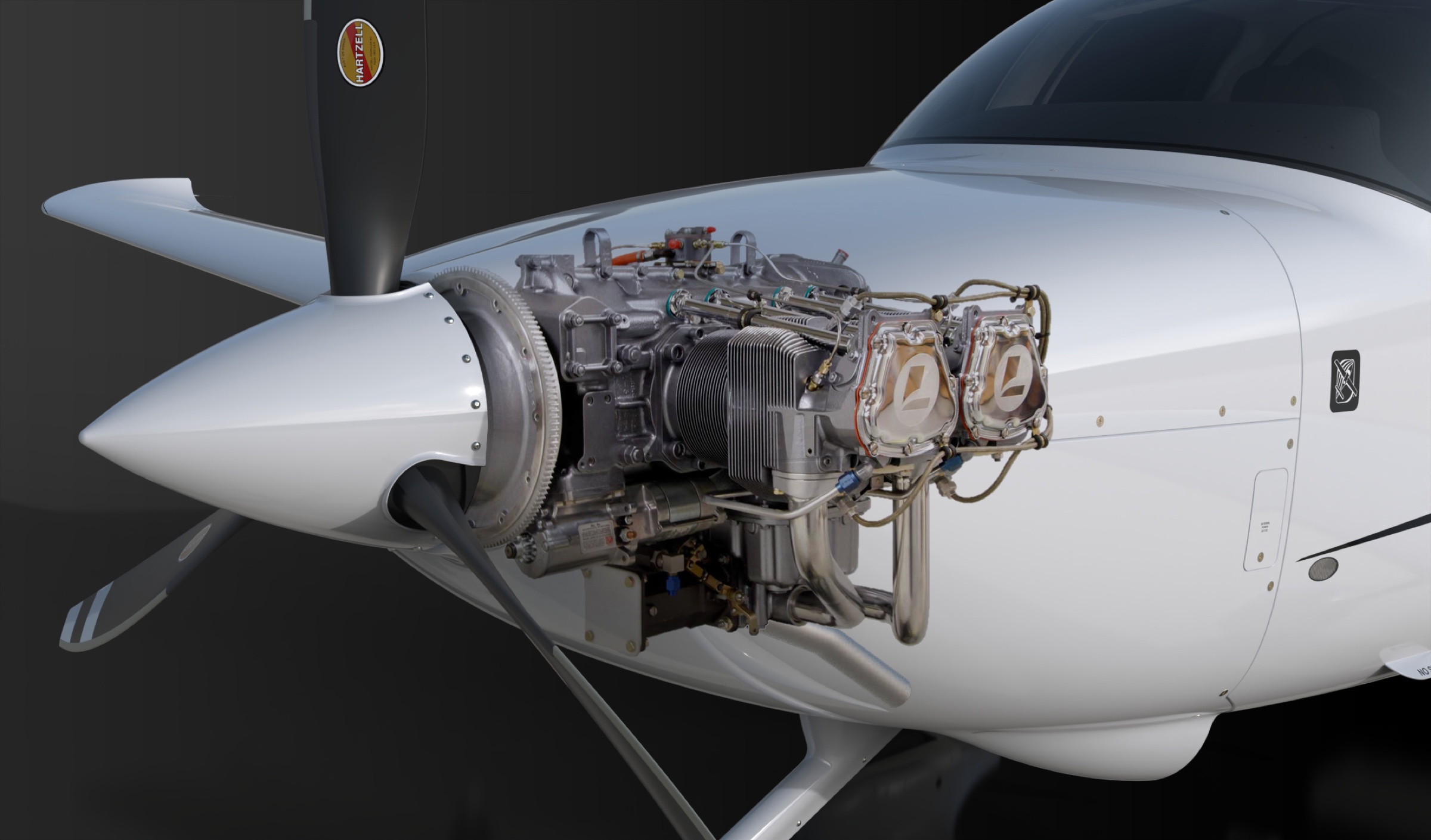 Lycoming IO-390 engine